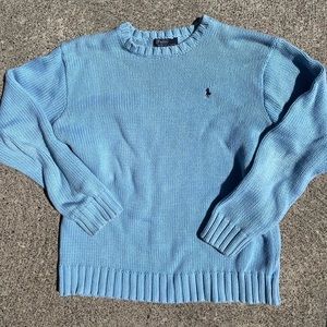 Ralph Lauren baby blue sweater